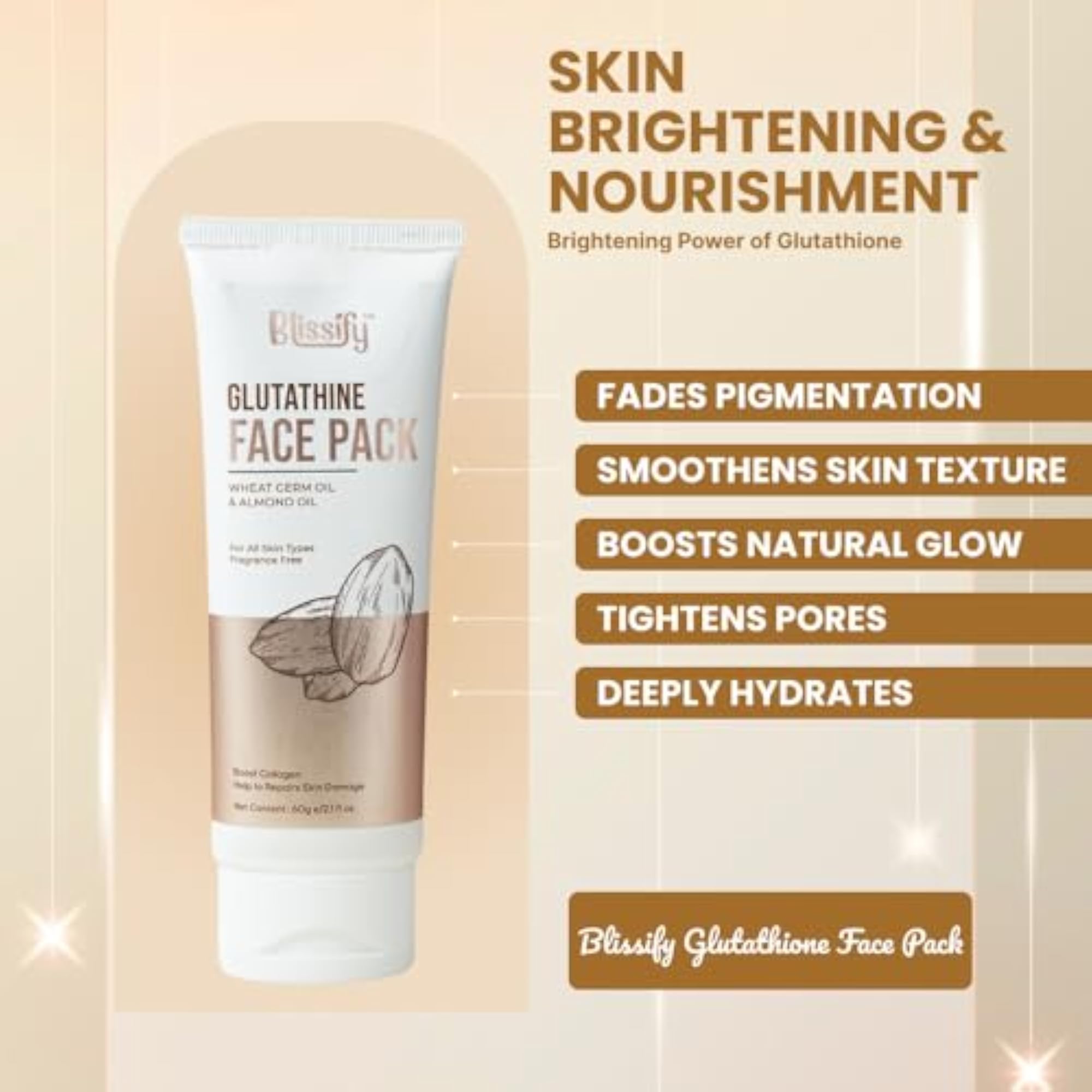 Skin Refining Duo: Glutathione Face Pack & Scrub